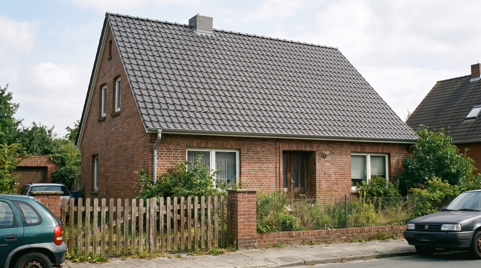 Dach nach der Sanierung