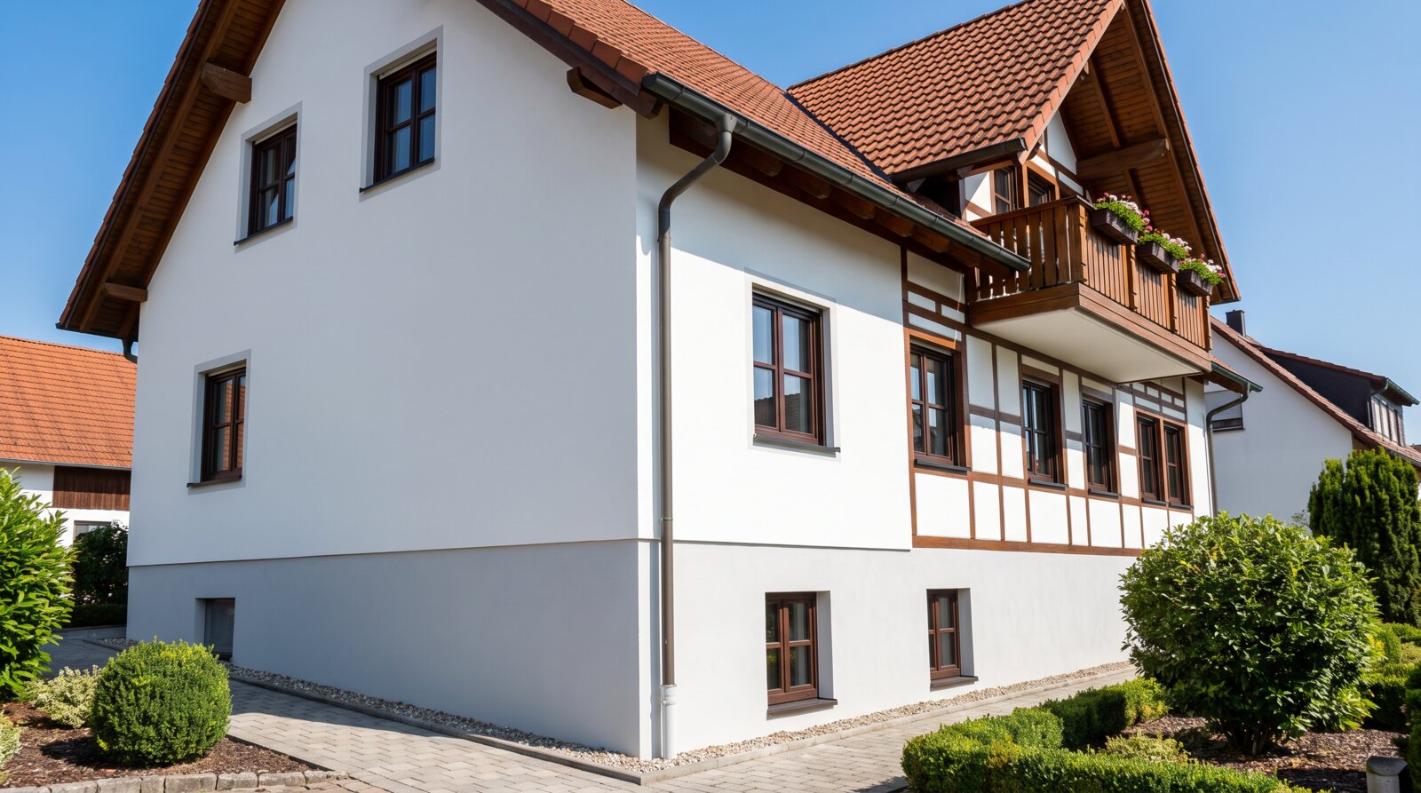 Fassadenanstrich nachher