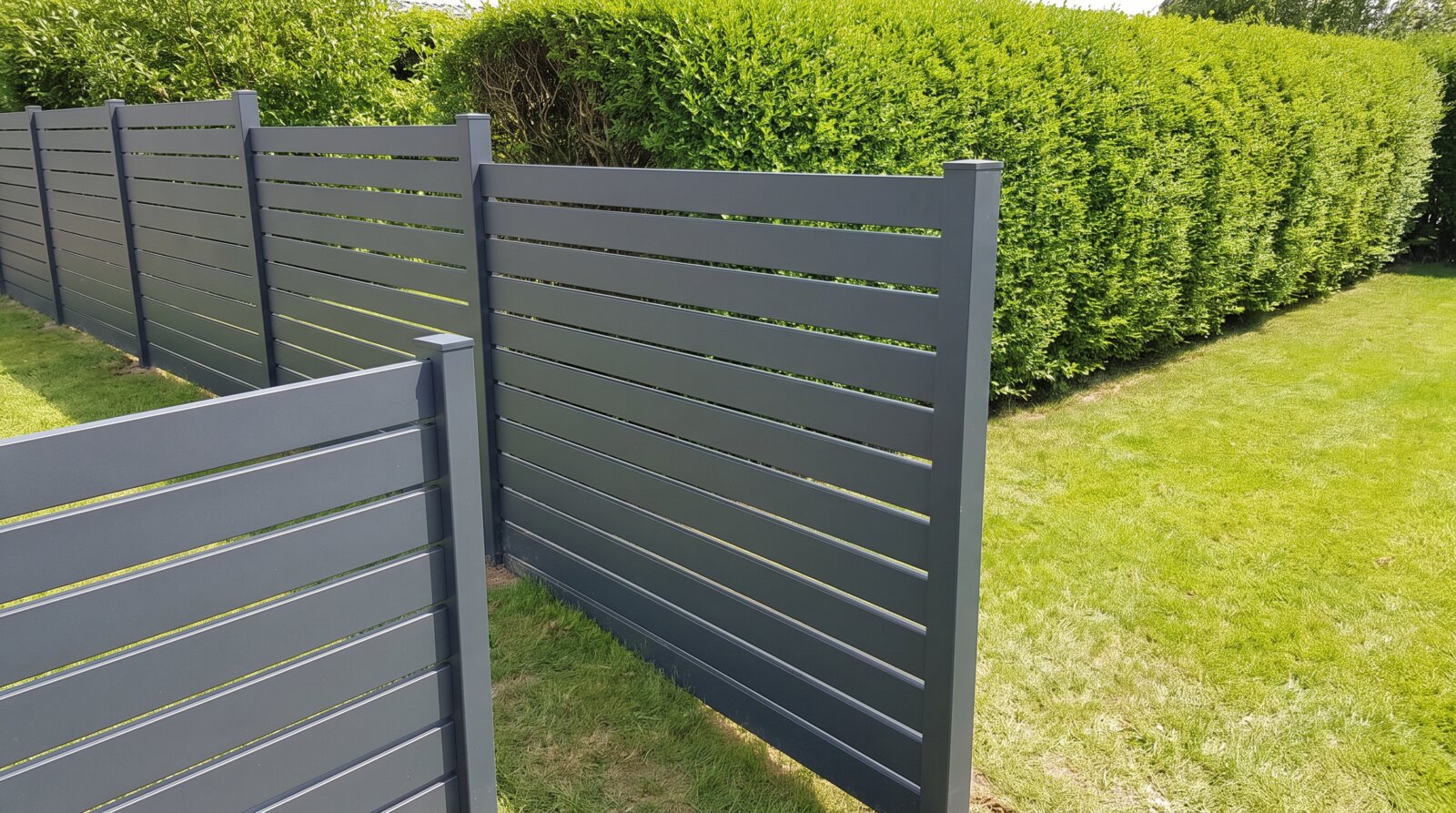 Gartenzaun nachher